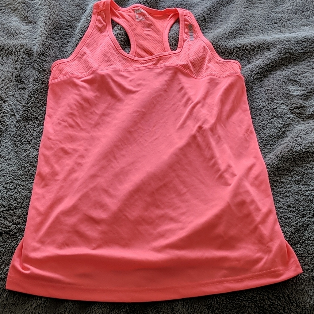 Reebok neon orange/pink Tank top S